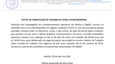 eDITAL bRADESCO fINANCIAMENTO