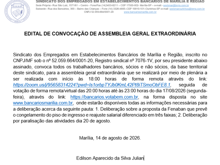 EDITAL
