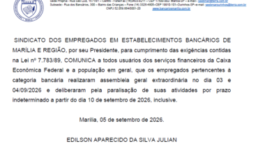 COMUNICADO